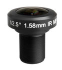 Panoramic Lens 1/3 image thermal ccd sensor 180 degree fish eye lens 1.3MegaPixel focus 1.58mm F2.0 fixed iris aperture