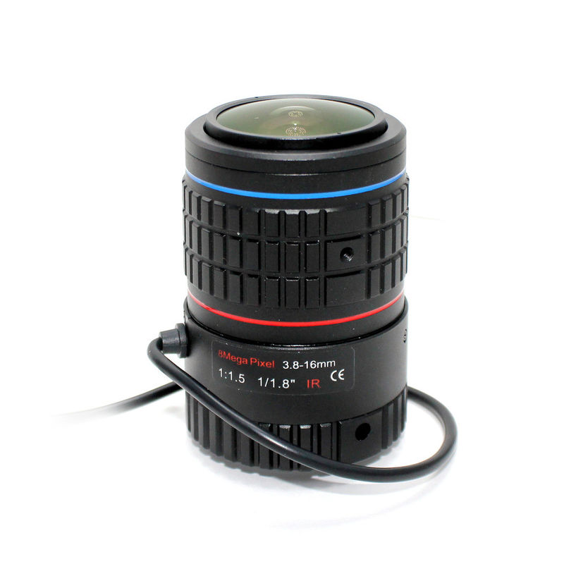 8Megapixel Varifocal CS Mount 4K Lens 1/1.8 inch 3.8-16mm DC IRIS For SONY IMX185/226/178 Face Recognition Box Camera/4K