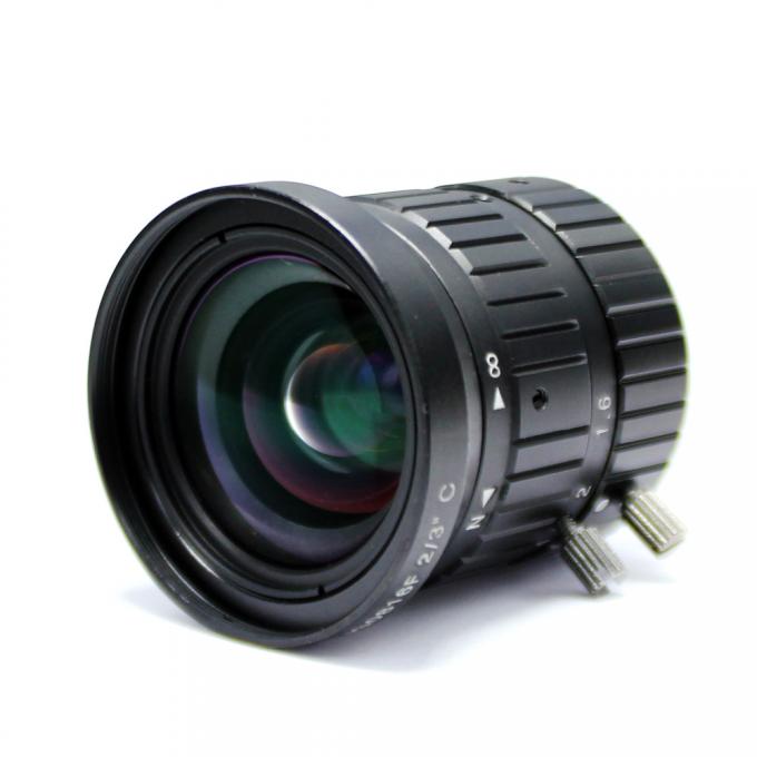 5MP 8mm C mount lens 2/3" 5.0 Megapixel Lens Manual Iris Fixed Lens C