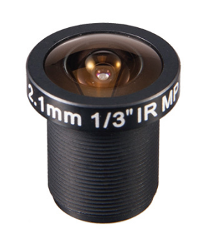 Automotives Lens Electronics V-4402.1-2.5-HR 1/3" M12 Mount 2.1mm f/1.8 Hi-Res Miniature Lens 