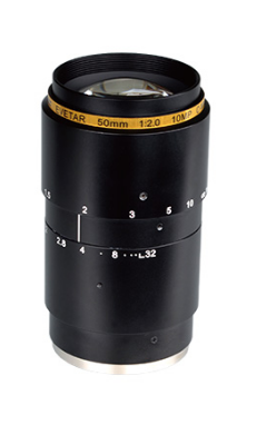 ITS Lens 4/3" F2.0 50mm Megapixel C Mount Manual Iris Lens for Intelligent traffic, Industrial camera