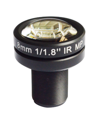 Low Distortion Lens 1/1.8" 8mm 50d Low Distortion Lens with IMX185 for Machine Vision