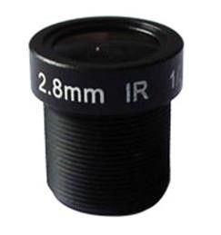 140 Degree Wide Angle Infrared Surveillance Lens For Panoramic Security Camera Monitoring