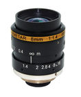 Machine Vision Lens 1/1.8" F1.4-16C 8mm 3 Megapixel C Mount Machine Vision lens for Industrial camera Smart security