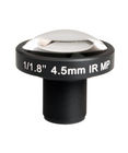 Low Distortion Lens 1 Megapixel S-Mount lens for 1/1.8 inch sensors, F2.5, f=4.5mm
