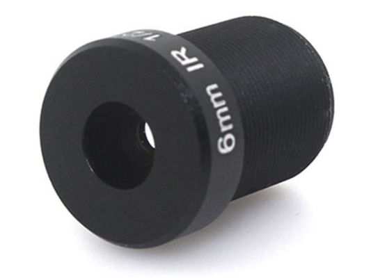 6 mm 74 Degree Wide Angle Scanning Projection Lens for Surveillance Monitoring Device