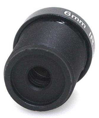6 mm 74 Degree Wide Angle Scanning Projection Lens for Surveillance Monitoring Device