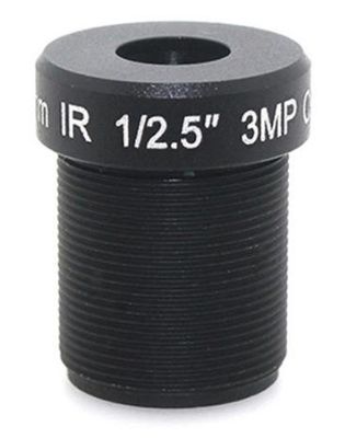 MR-C0618W125-3MPC M12 F2.0 Auto Iris Lens / Motorized Zoom Lens 52.8° Field View