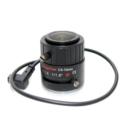 VF Manual Zoom Auto Iris Lens F1.8 1/1.8" CS Mount For HD Security IP Camera