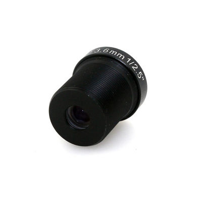 HD 1/2.5" 3mp M12 CCTV Lens 3.6mm 128 Degrees Wide Angle For Security IP Camera