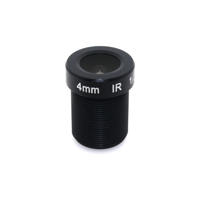 AHD / IP Camera M12 CCTV Lens 5MP Resolution 4mm Focal Length 85° FOV Manual Focus