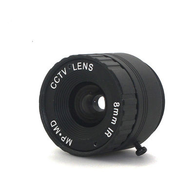 Outdoor Optical IP Camera Lens 8mm Fixed  Iris Manual Focus CS Lens