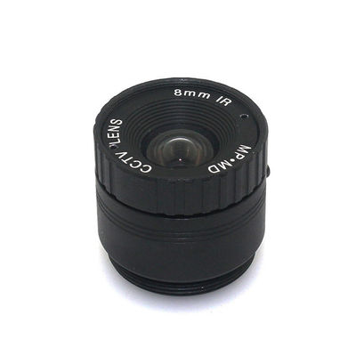 Outdoor Optical IP Camera Lens 8mm Fixed  Iris Manual Focus CS Lens