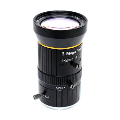 HD Manual Iris CS Mount Lens 1/2.5'' 3.0 Megapixel F1.4 Iris 5-50mm