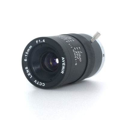 Customized Design Megapixel Varifocal Lens  6-15mm CCTV Manual Iris Lens