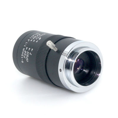 Customized Design Megapixel Varifocal Lens  6-15mm CCTV Manual Iris Lens