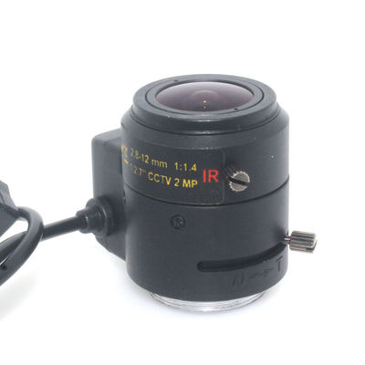 2MP IR Auto Iris Lens 1/2.7" 2.8-12mm Multi Coating Surface Vandal Proof