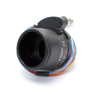 HD DC Focus Motorized Zoom Lens 1/2.5" F1.6 5MP 6-22mm  Manual Iris