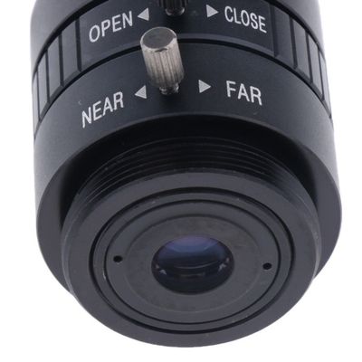 High Resolution Machine Vision Lens CS / C Mount  3MP 6mm  F1.2 Fixed Focus