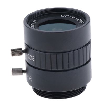 High Resolution Machine Vision Lens CS / C Mount  3MP 6mm  F1.2 Fixed Focus