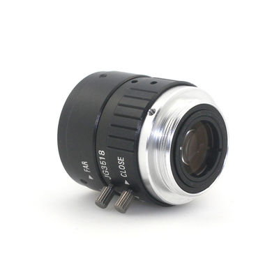 Manual Zoom Focus Iris High Resolution Lens 5MP 35mm F1.8 For Microscopes CCTV Camera