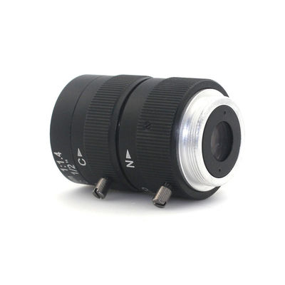 3.0 Megapixel Machine Vision Lens 1/2" Manual Fixed 8mm Focal Length High Resolution