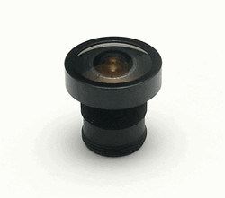175° Wide Angle Fixed Iris Board Type Lens For Starlight Surveillance 5C 5E All Glass Optics