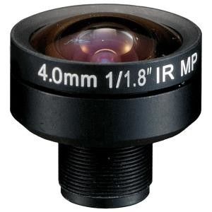 4mm F1.8 5Megapixel M12x0.5 CS mount 126degree wide angle lens, 4mm camera lens