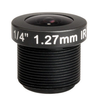 Automotives Lens 1/4" 1.27mm 5Megapixel M7/M12 185degree Mini IR Fisheye Lens, 1.27mm fisheye lens for OV4689