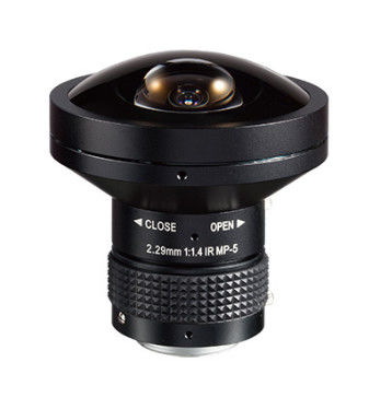 Panoramic Lens Ultra HD 20MP HD MegaPixels Fisheye Lens 1/1.8" 2.29mm F1.4 CS mount CCTV Lens for CCTV Surveillance Came