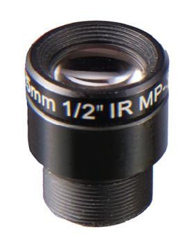 1/2 inch F2.4 25mm m12 cctv board lens for surveillance camera