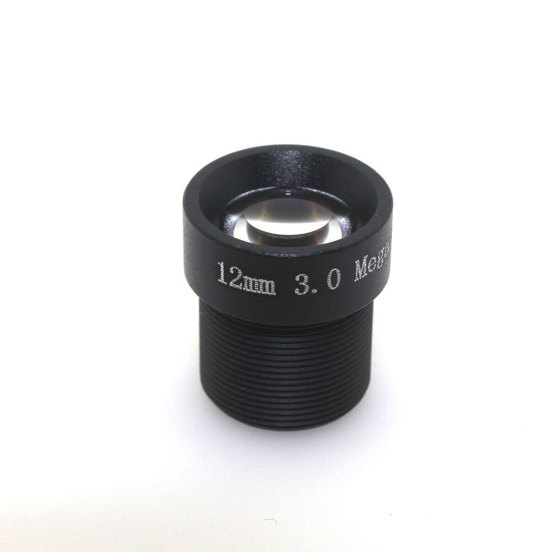 12mm Lens 3.0 MegaPixel 26.2 Degree MTV M12 x 0.5 Mount Infrared Night Vision Lens For CCTV Security Camera