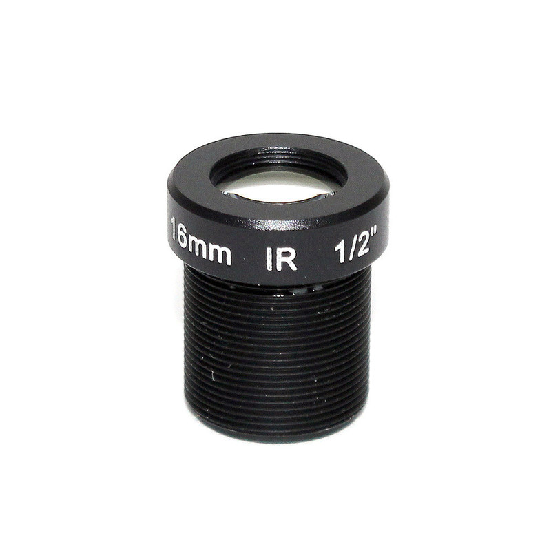 120 degree 16 mm Conference Code Read AI 4K Lens for security imaging systems