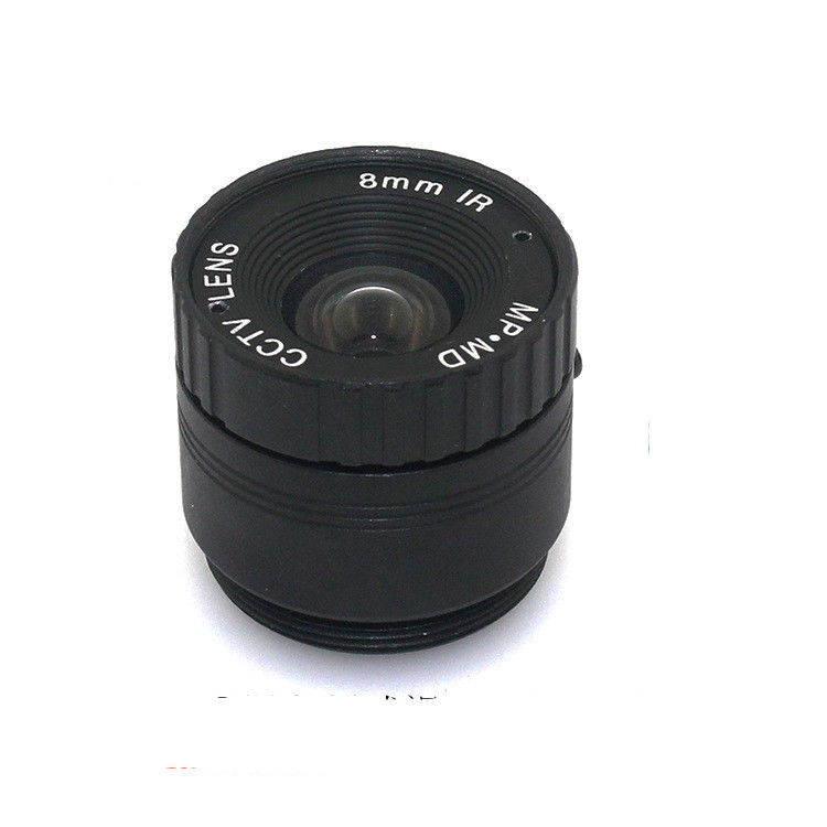 Outdoor Optical IP Camera Lens 8mm Fixed  Iris Manual Focus CS Lens