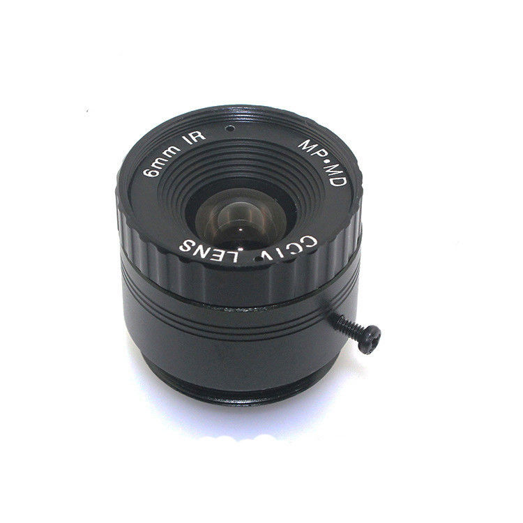 Metal Glass Plastic 	CS Mount Lens 6mm 1.0 Mega Pixel Mono Focal