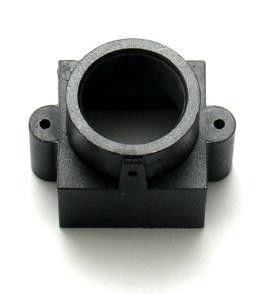 Black S Mount Camera Lens Holder  For  M12 Mount Lens  CCD CMOs Sensor