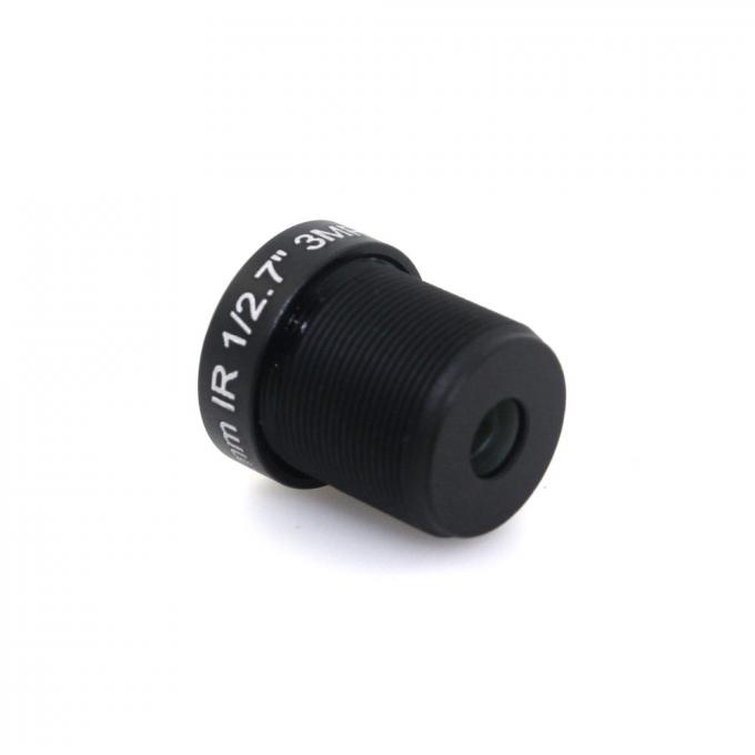 3MP 1/2.7" 2.8mm 120° Wide Angle View Fisheye CCTV IR Fixed Board Lens M12 MTV Mount Holder Support for Analog IP Camera