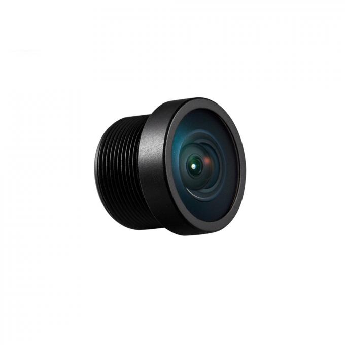 Vehicle mount lens φ4.7 1.1mm 1/4 size DFOV 170 Deg TTL 12.86mm M8 Front-mounted Rear-View Vehicle Lens